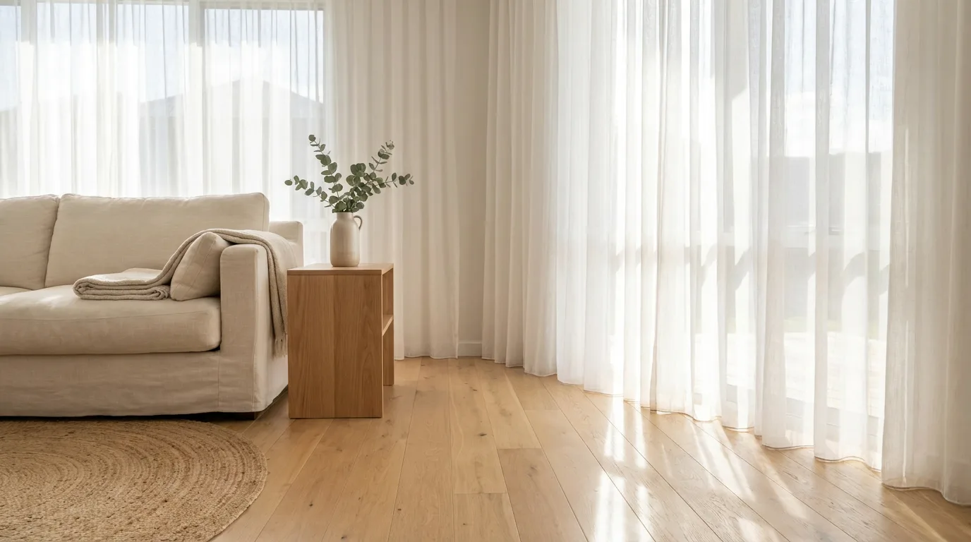 Miljöbild – bright freshly cleaned living room