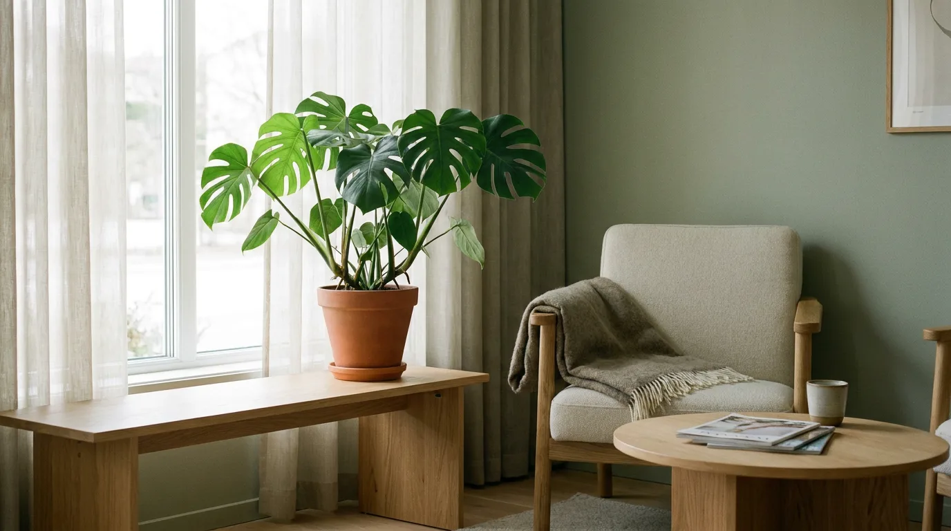 Miljöbild – calm waiting room corner