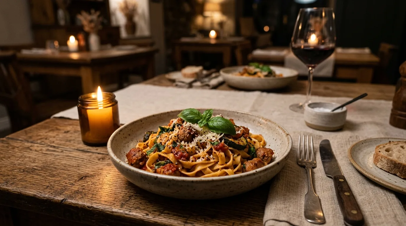 Miljöbild – restaurant dish