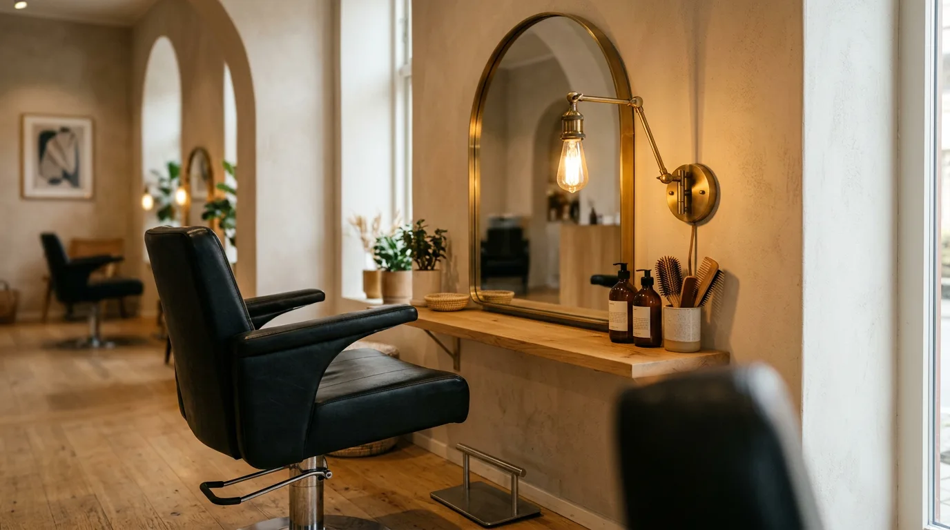 Miljöbild – salon interior detail