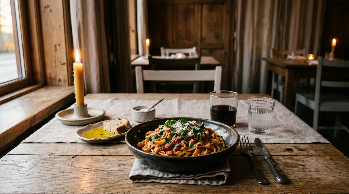 Miljöbild – restaurant dish
