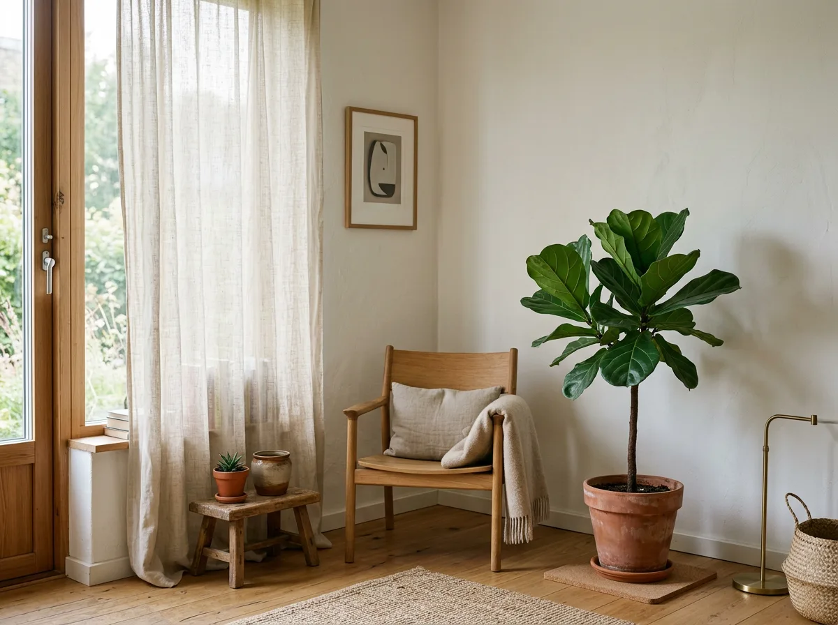 Miljöbild – quiet interior with plants
