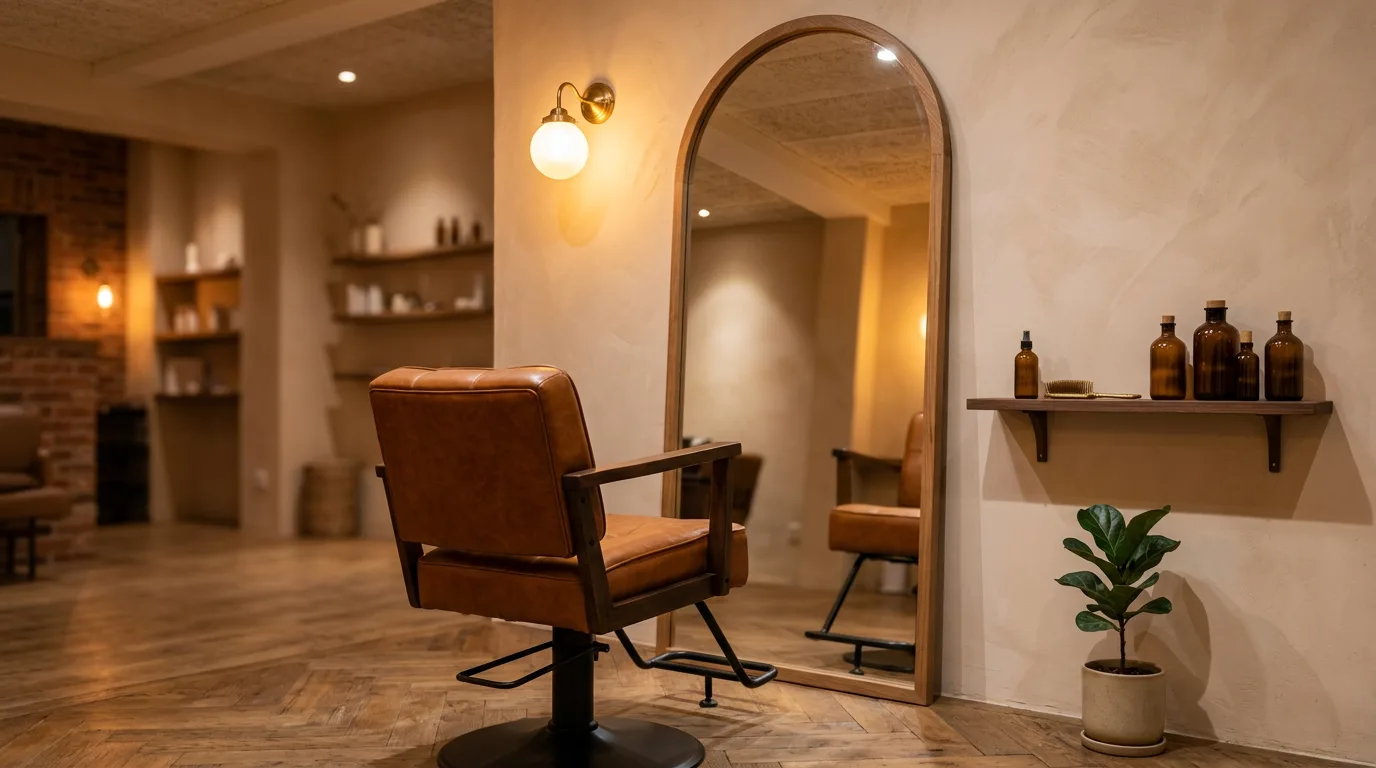 Miljöbild – salon interior detail