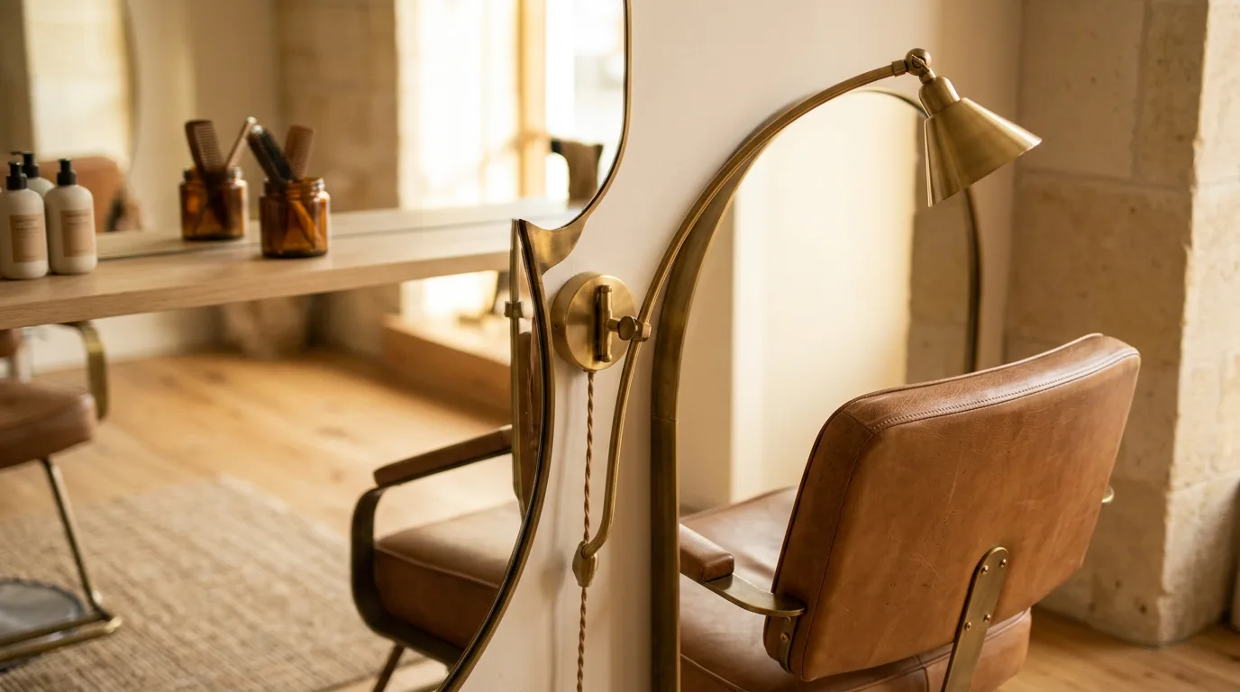 Miljöbild – salon interior detail