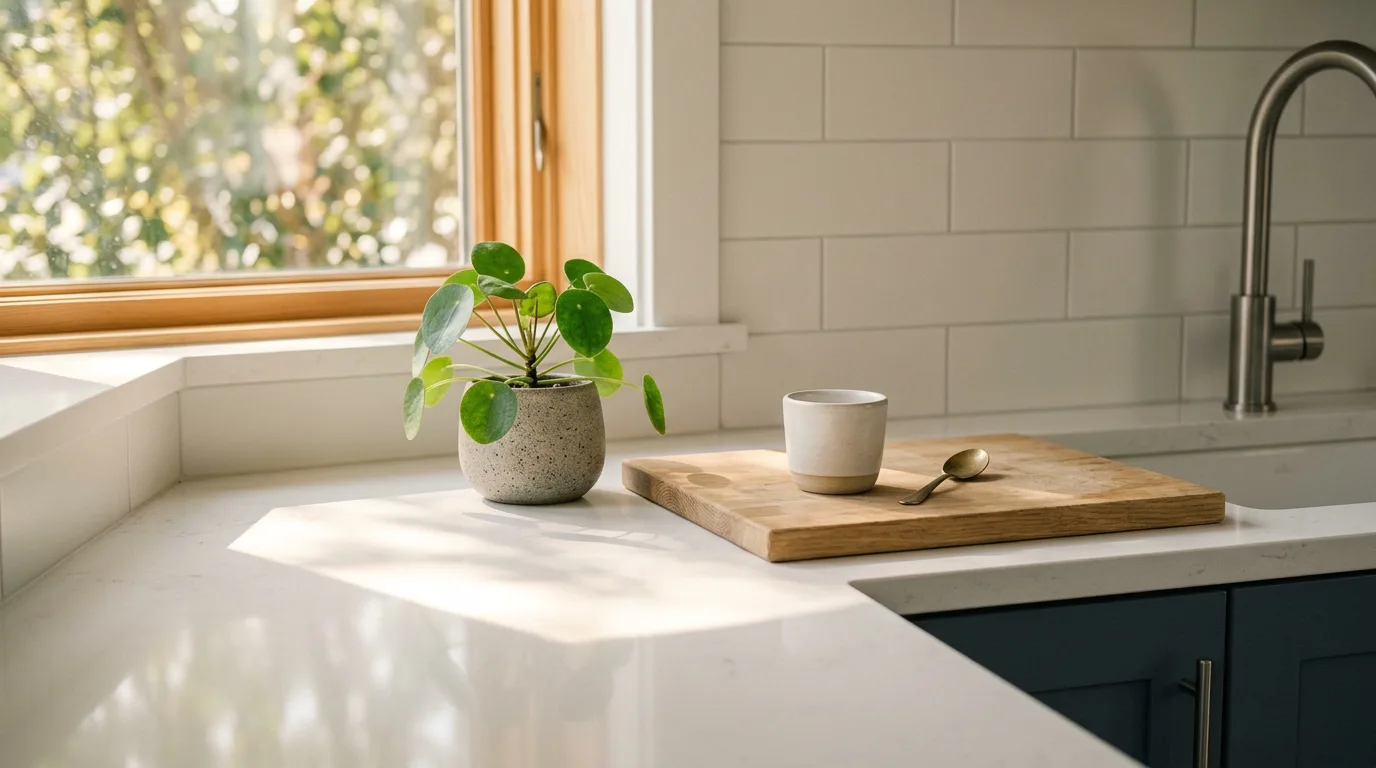 Miljöbild – clean kitchen counter
